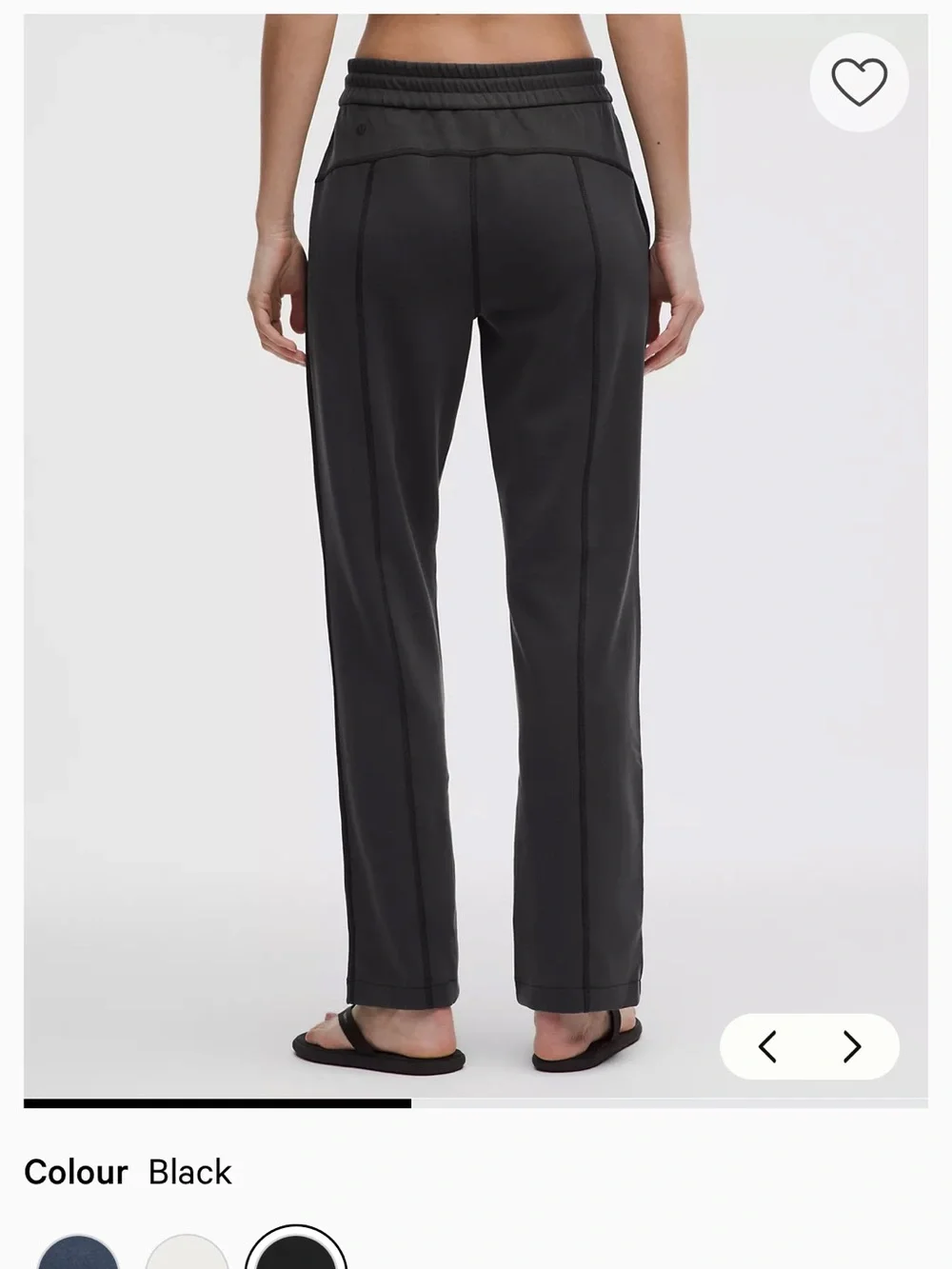 Lululemon Black Softstreme Pants